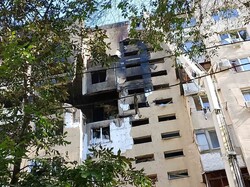 Удар російського "шахеда" зруйнував 6 квартир