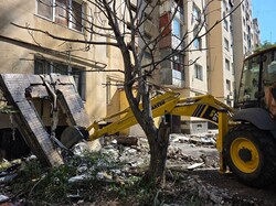 Удар російського "шахеда" зруйнував 6 квартир
