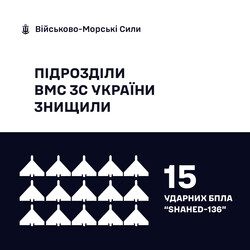 Над Одеською областю збито 21 "шахед"