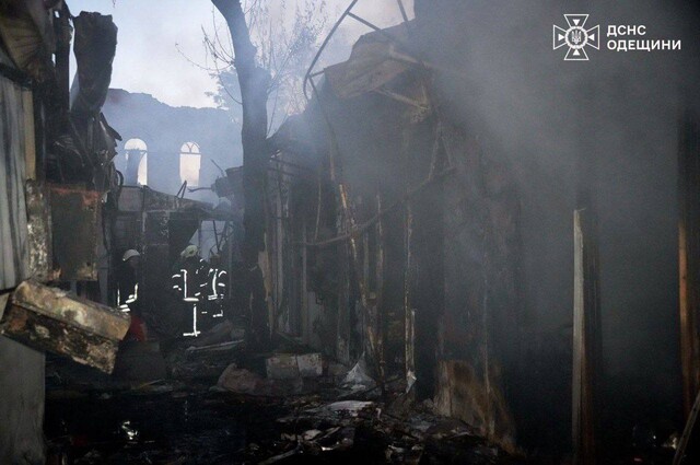 По Одесі росіяни завдали повітряний удар