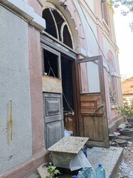 В Одесі додаткові пошкоження від російського удару отримала синагога