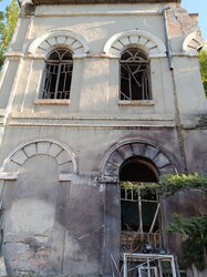 В Одесі додаткові пошкоження від російського удару отримала синагога
