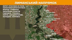 Бойові дії на фронті 15 серпня