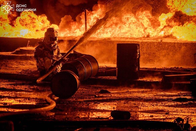 Одесу атакувала велика кількість російських "шахедів"