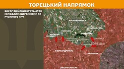 Бойові дії на фронті 25 серпня