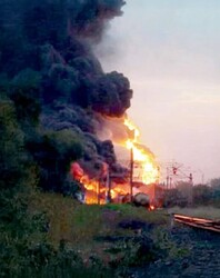 В окупованому Криму завдано удар по залізничній інфраструктурі