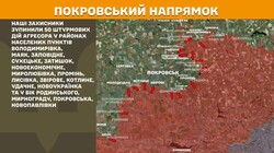 Воєнні дії на фронті 30 серпня