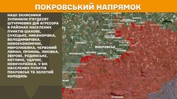 Бойові дії на фронті 31 серпня