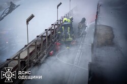 В порту Чорноморськ була масштабна пожежа