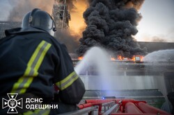 В порту Чорноморськ була масштабна пожежа