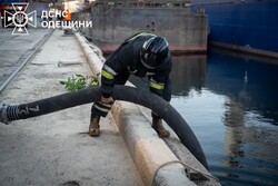 В порту Чорноморськ була масштабна пожежа