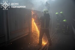 В порту Чорноморськ була масштабна пожежа