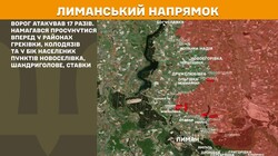 Військові дії на фронті 13 вересня