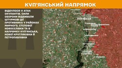 Бойові дії на фронті 14 вересня