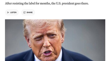 Президент США вперше назвав росію агресором