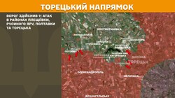 Воєнні дії на фронті 22 вересня