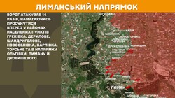 Бойові дії на фронті 14 жовтня