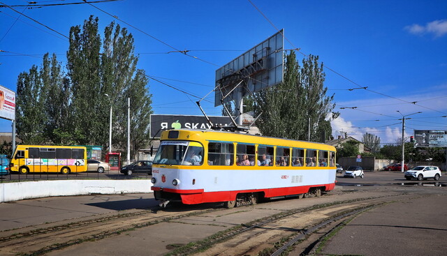 В Одесі досі є проблеми з рухом трамваїв в Пересипському районі