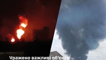 На росії уражено кілька стратегічних об'єктів