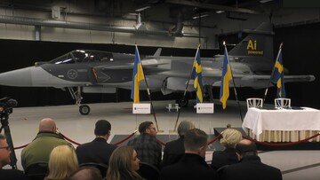 Україна підписала угоду про наміри придбати шведські винищувачі Gripen