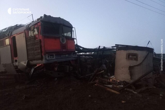 На окупованих територіях підірвано російський вантажний поїзд
