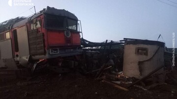 На окупованих територіях підірвано російський вантажний поїзд