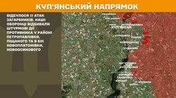 Бойові дії на фронті 1 листопада