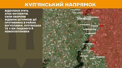 Воєнні дії на фронті 16 листопаді