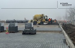 Як на трасі Одеса - Рені будують майданчик для "дальнобоїв"