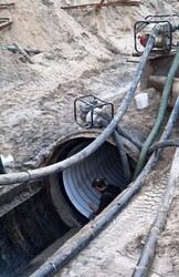 В Одесу продовжують ремонт колектору і Аркадії