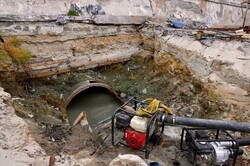 В Одесу продовжують ремонт колектору і Аркадії