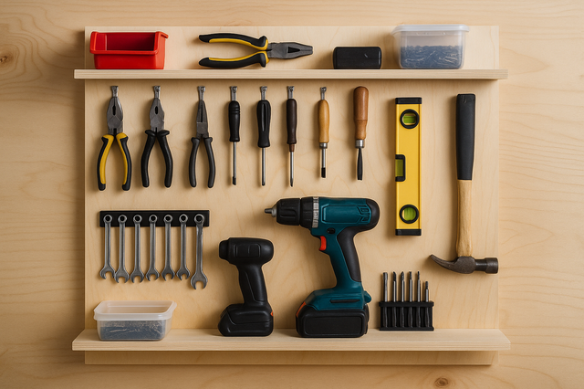 Робочий простір без хаосу: як впорядкувати інструменти