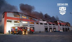 В Одеській області атаковано склад з побутовою технікою