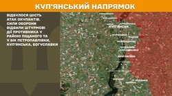 Воєнні дії на фронті 20 грудня