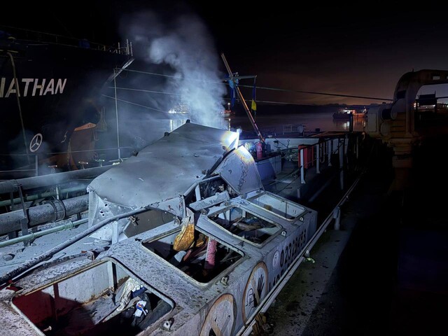 Під час російської атаки по портам пошкоджено 4 іноземних торгівельних судна