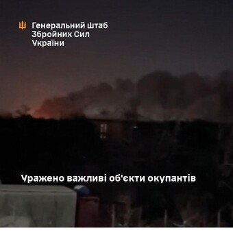 На росії уражено нафтові та військові об'єкти