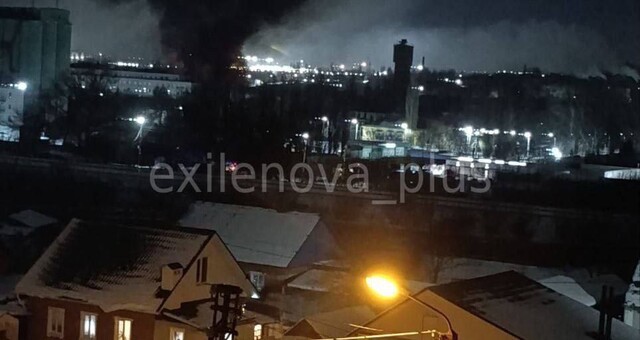 На росії атаковано завод, що виробляв акумулятори для військової техніки і дронів