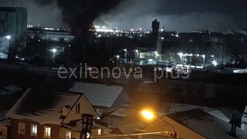 На росії атаковано завод, що виробляв акумулятори для військової техніки і дронів