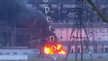 На росії атаковано електростанцію у Нововеркаську