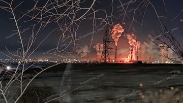 На росії уражено хімічний завод