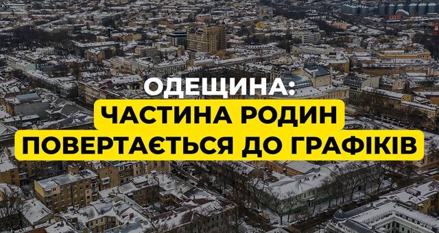 Одеська область повертається до стабілізаційних відключень електроенергії
