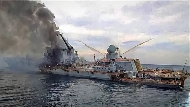 На росії вперше офіційно підтвердили знищення крейсера «Москва» українськими ракетами