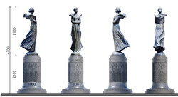 Яким буде пам'ятник Лесі Українці в Одесі