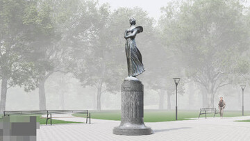 Яким буде пам'ятник Лесі Українці в Одесі
