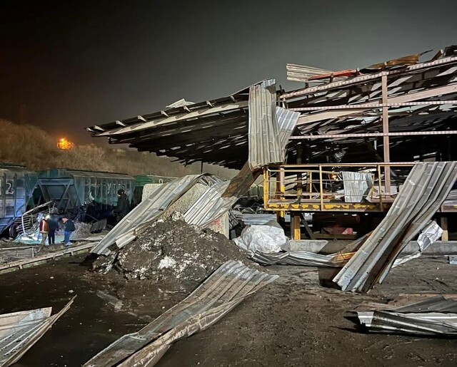 Вночі росія атакувала порти і залізницю