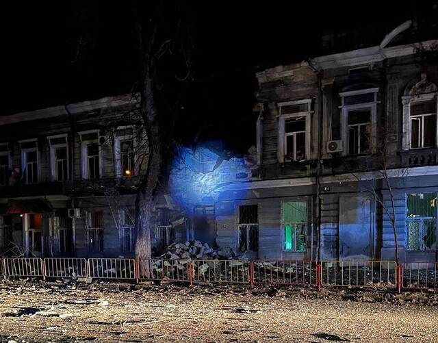 Вночі росіяни завдали удар по Одесі