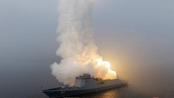 У Північній Кореї провели випробування ракетних пусків з нового есмінця