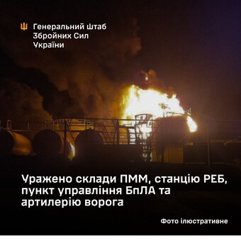 Сили оборони України уразили російські військові об'єкти
