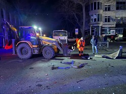 Вночі росіяни завдали масований удар по Одесі