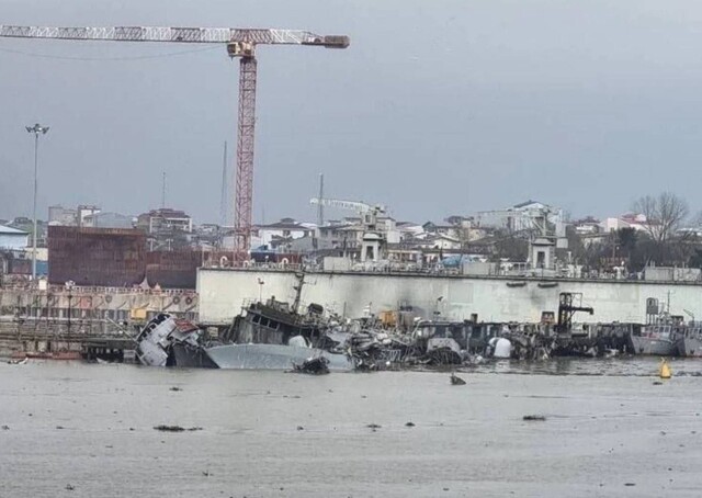 Знищено половину флоту Ірану у Каспійському морі